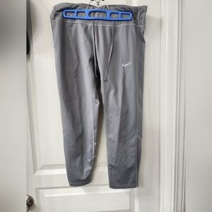 Nike Light Gray Workout Pants